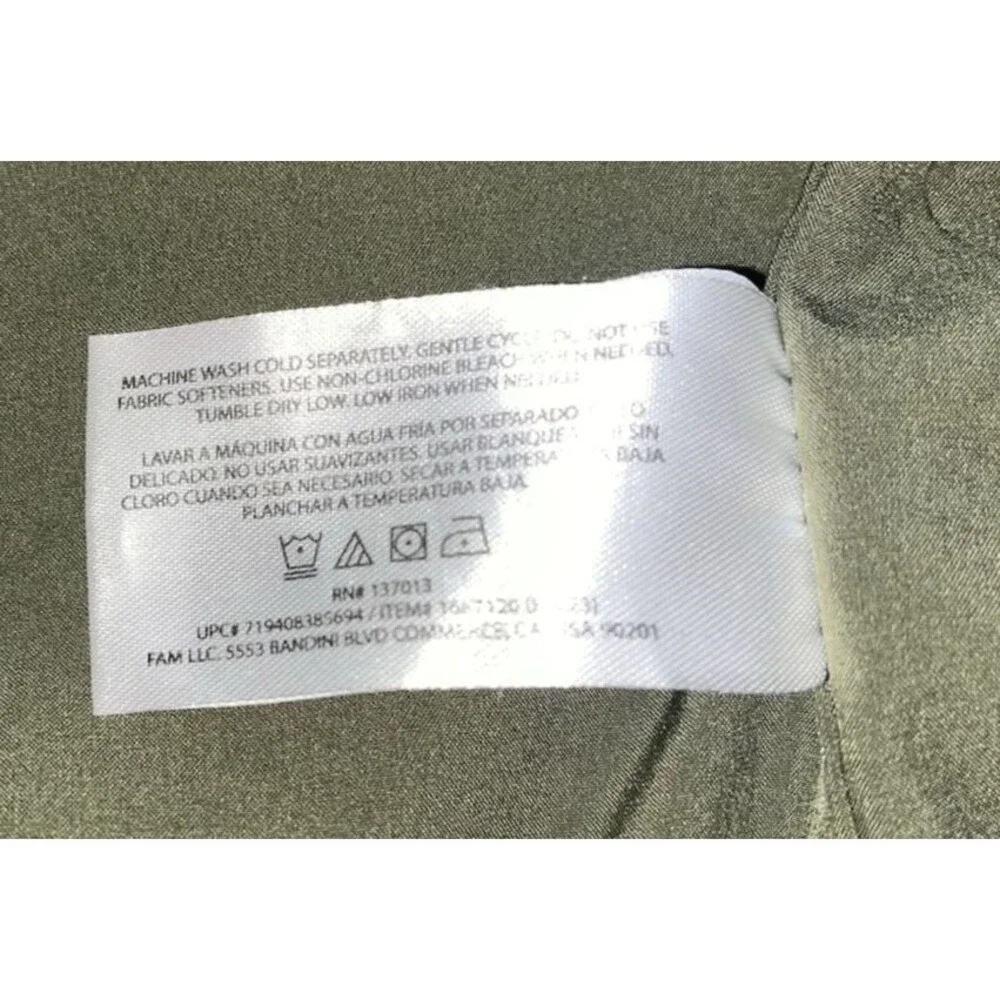 Banana Republic OLive Green Bomber Jacket Medium Item # 1687120